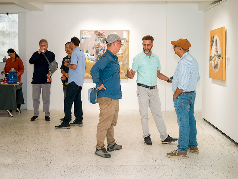 ekadeshma exhibition installed artworks image8